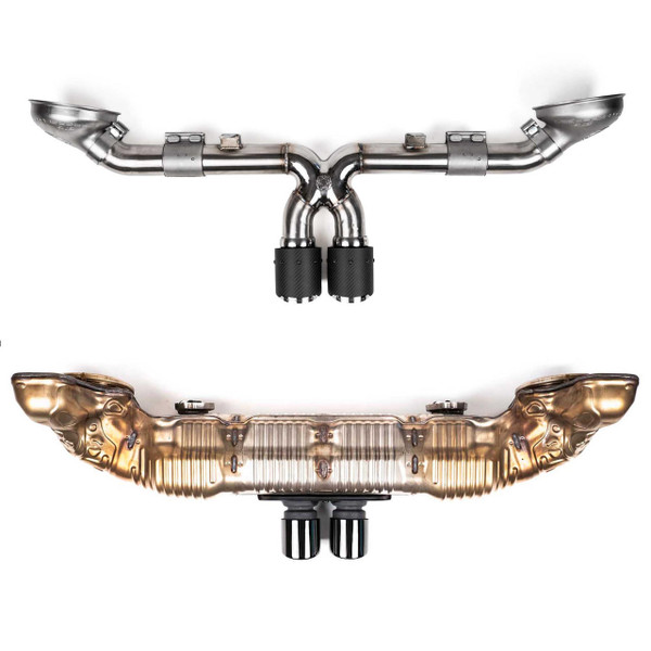 Fabspeed Porsche 992 GT3 / GT3 RS Supercup Cat-Back Exhaust System  NON Valved (2022+) - Image 2