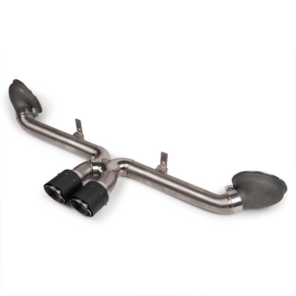 Fabspeed Porsche 992 GT3 / GT3 RS TITANIUM Supercup Cat-Back Exhaust System Non valved (2022+) - Image 3