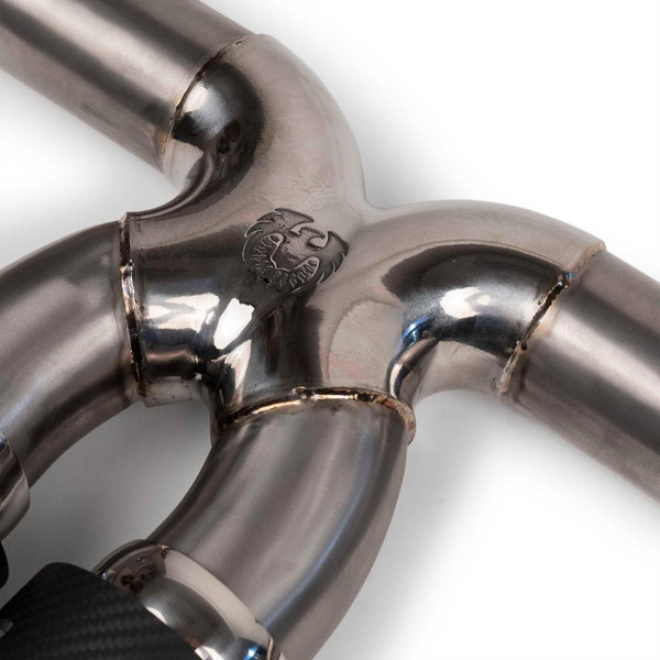 Fabspeed Porsche 992 GT3 / GT3 RS TITANIUM Supercup Cat-Back Exhaust System Non valved (2022+) - Image 5