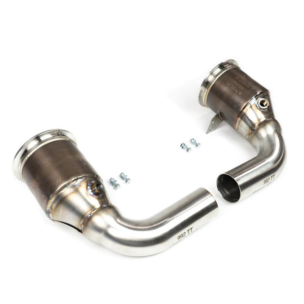 Fabspeed Porsche 992 Twin Turbo / Twin Turbo S Sport Catalytic Converters (2021+) - Image 3