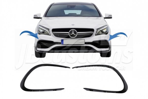 Front Aero Flaps Mercedes-Benz CLA 45 AMG Coupe C117 Facelift (2016-2018)