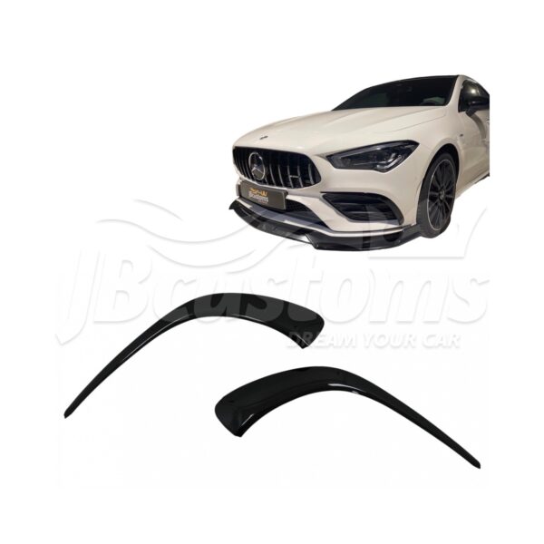 Front Aero Flaps Mercedes-Benz CLA 35 AMG Coupe C118 (2019-2023)