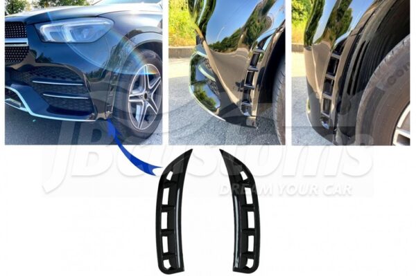 Aero Flaps Mercedes-Benz GLE W167 (2019+)