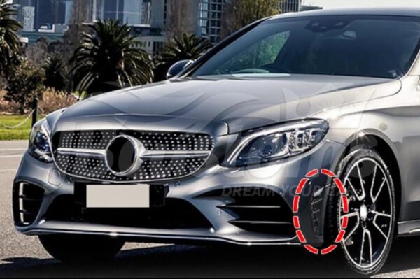 Aero Flaps Front Fenders Mercedes-Benz C-Class Sedan W205 Facelift (2019-2020) - Image 15