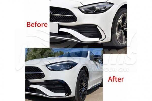Front Aero Flaps Mercedes-Benz C-Class Sedan W206 (2021+) - Image 14