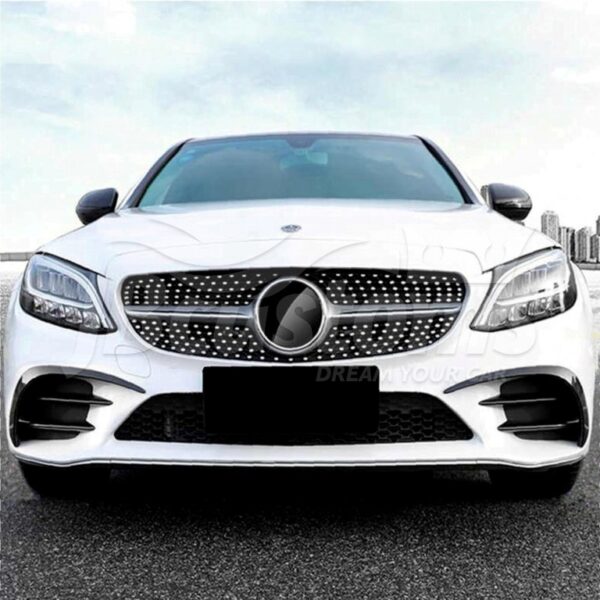 Front Aero Flaps Mercedes-Benz C43 AMG Sedan W205 Facelift (2019-2020) - Image 8