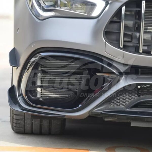 Aerodynamic Front Flaps Mercedes-Benz CLA 45s AMG Coupé C118 (2019+) - Image 7