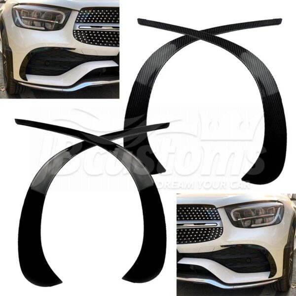 Front Aero Flaps Mercedes GLC 43 AMG X253 / C253 Facelift (2019+) - Image 6