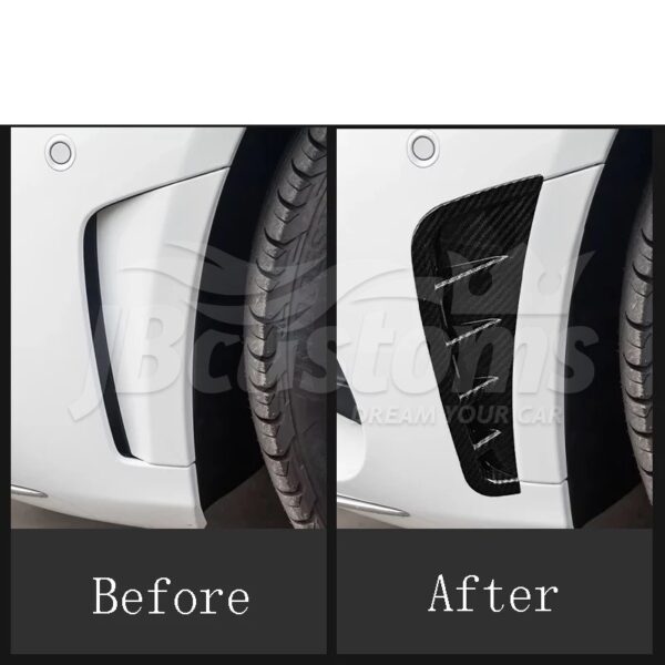 Aero Flaps Front Fenders Mercedes-Benz C-Class Sedan W205 Facelift (2019-2020) - Image 14