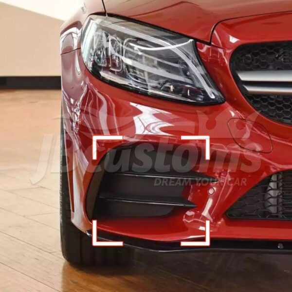 Front Aero Flaps Mercedes-Benz C-Class W205 Facelift (2019-2020) - Image 8