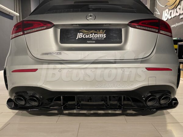 Aero Flaps Rear Diffuser Mercedes-Benz A45s AMG Hatchback W177 (2018+) - Image 11