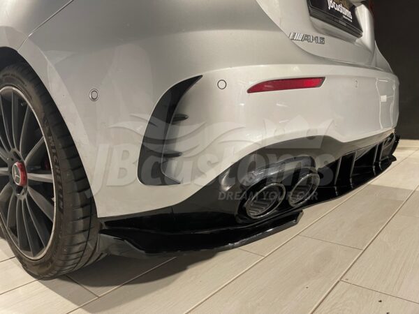Aero Flaps Rear Diffuser Mercedes-Benz A45s AMG Hatchback W177 (2018+) - Image 14