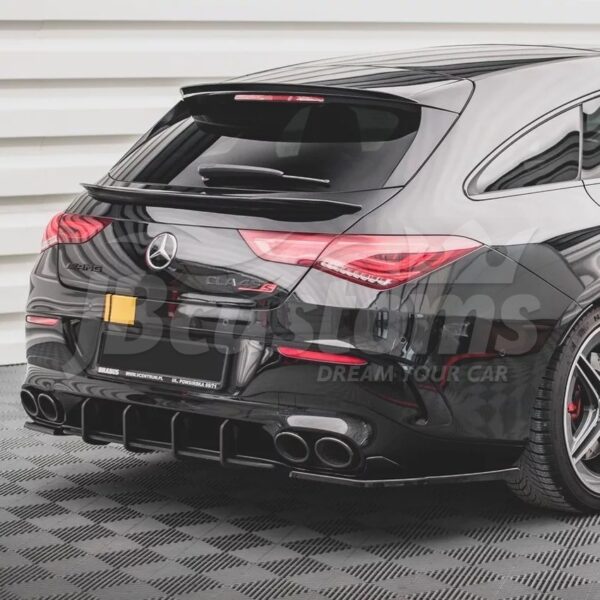 Aero Flaps Rear Diffuser Mercedes-Benz CLA 45s AMG Coupe C118 (2019+) - Image 3