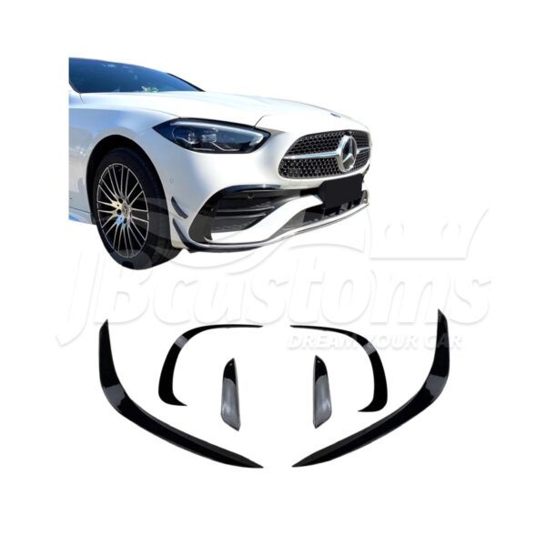 Aerodynamic Front Flaps Mercedes-Benz C-Class Sedan W206 (2021+)